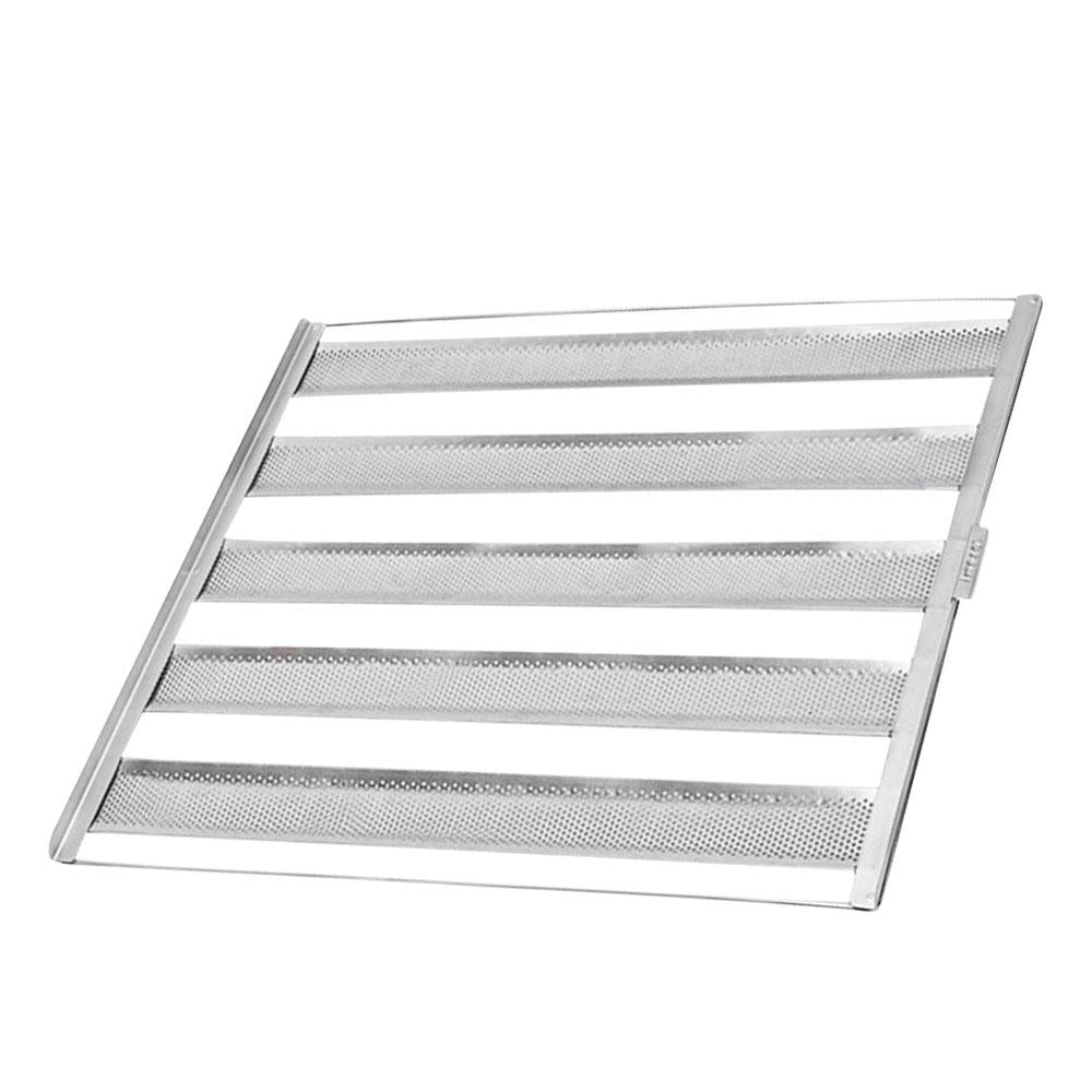 Kit 3 Esteiras Pão Francês 5 Talas Tiras Alumínio 7cm 50g 58x70cm - Imeca
