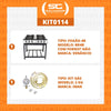 Kit - Fogão Gás Bravo 4b Br4b + Kit Gás 2kg - Venâncio