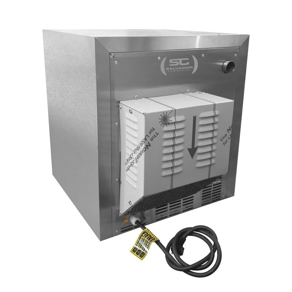 Forno Turbo Convector Rotativo Salgados 4 Bandejas Ø 35cm Fcr 4 220v Gpaniz e Cortador Tramontina