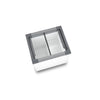 Freezer Horizontal Congelados Tampa Vidro 144/185L NF20 Metalfrio