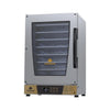 Kit Forno Turbo Elétrico Profissional Digital Prp-008 Plus 220v Dourado + 4 Grades - Progás