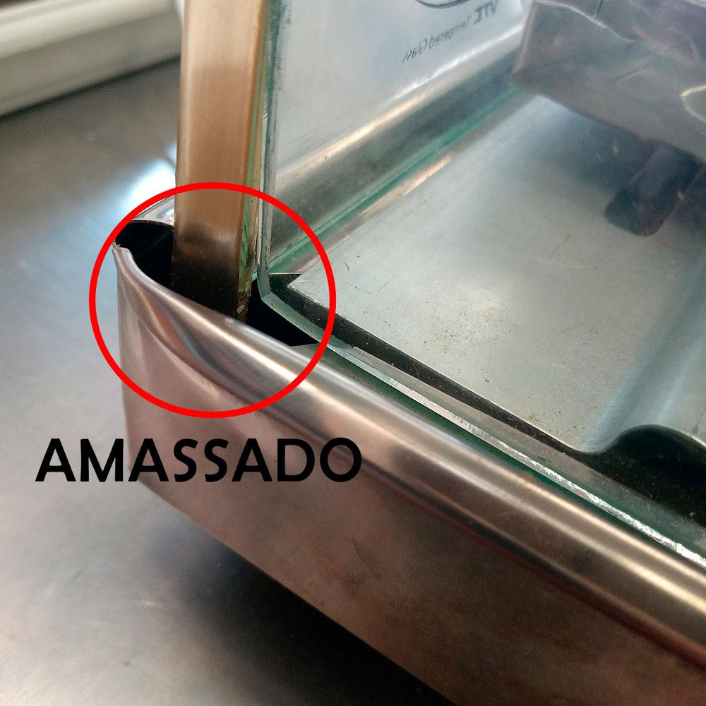 Semi - Estufa Horizontal Salgados 12 Bandejas Duplas W12bd - Titã 127v