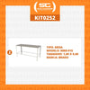 Kit - 2 Mesa Panificadora Desmontável 600x870x1600 Mbr-015 - Braesi