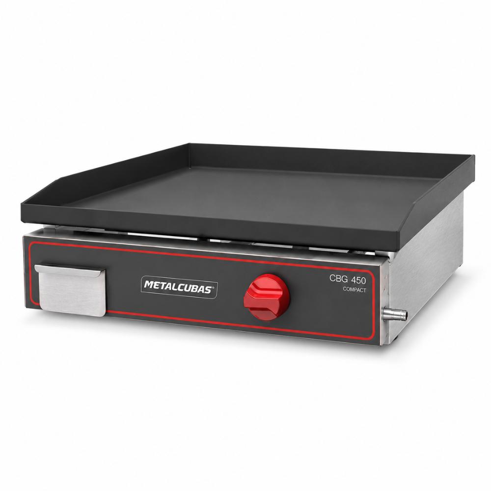 Chapa Lanche Bifeteira a Gás 45 cm Profissional Cbg 450 Compact - Metalcubas 21268