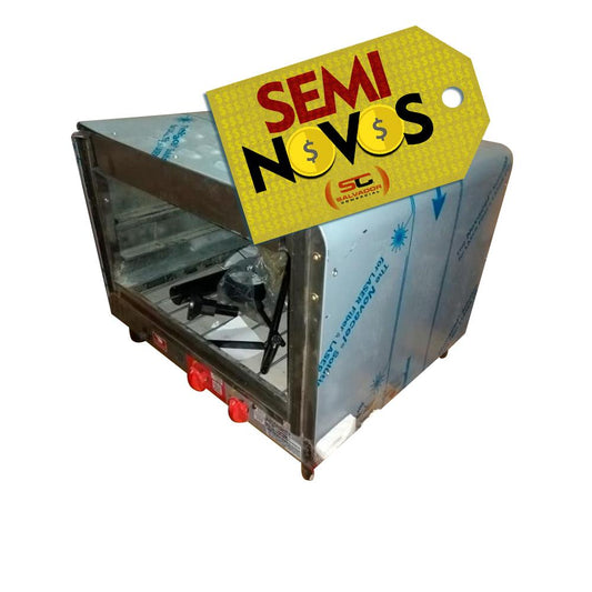 Semi - Forno Lastro Pedra Refratária Gás Baixa Pressão Mini Chef PRP-400 G Style G2 - Progás