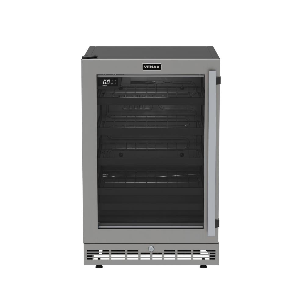 Adega Cave Top Light-in de Embutir Inox 96l Porta Invertida CAVETOPLIGHTIN100PI  S40 127v - Venax