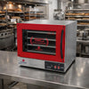 Kit Forno Turbo Elétrico Profissional Digital PRP-004 Plus 127V Vermelho + 4 Grades - Progás