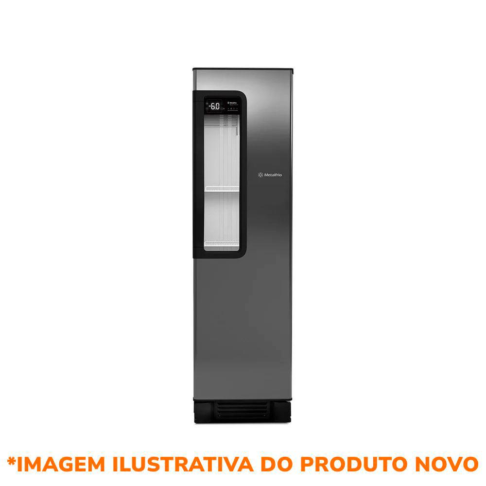 SEMINOVO - Cervejeira Metalfrio Beer Maxx 300 Porta Inox 324L Digital VN28TP Inox 220V - Metalfrio
