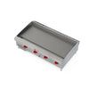 Chapa de Fritura a Gás Glp Estrutura Inox Chapa 122cm 25mm CHEXP1220-G25 - Red Chameleon