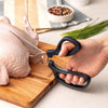 Assador de Frango Gás 6 Espetos Tubular Pr-634 + Tesoura + Carrinho Inox + Injetor de Temperos