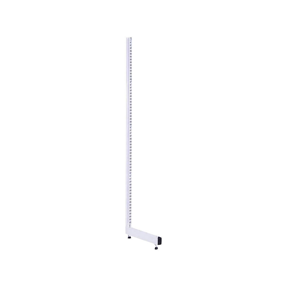 Conjunto Pé Central Coluna Para Gôndolas New Plus 1,40m Base 40cm - Sa Gôndolas