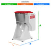 Amassadeira Semirrápida Lenta Basculante Até 15kg Profissional AM 15 G2 Bivolt - Gpaniz 40839