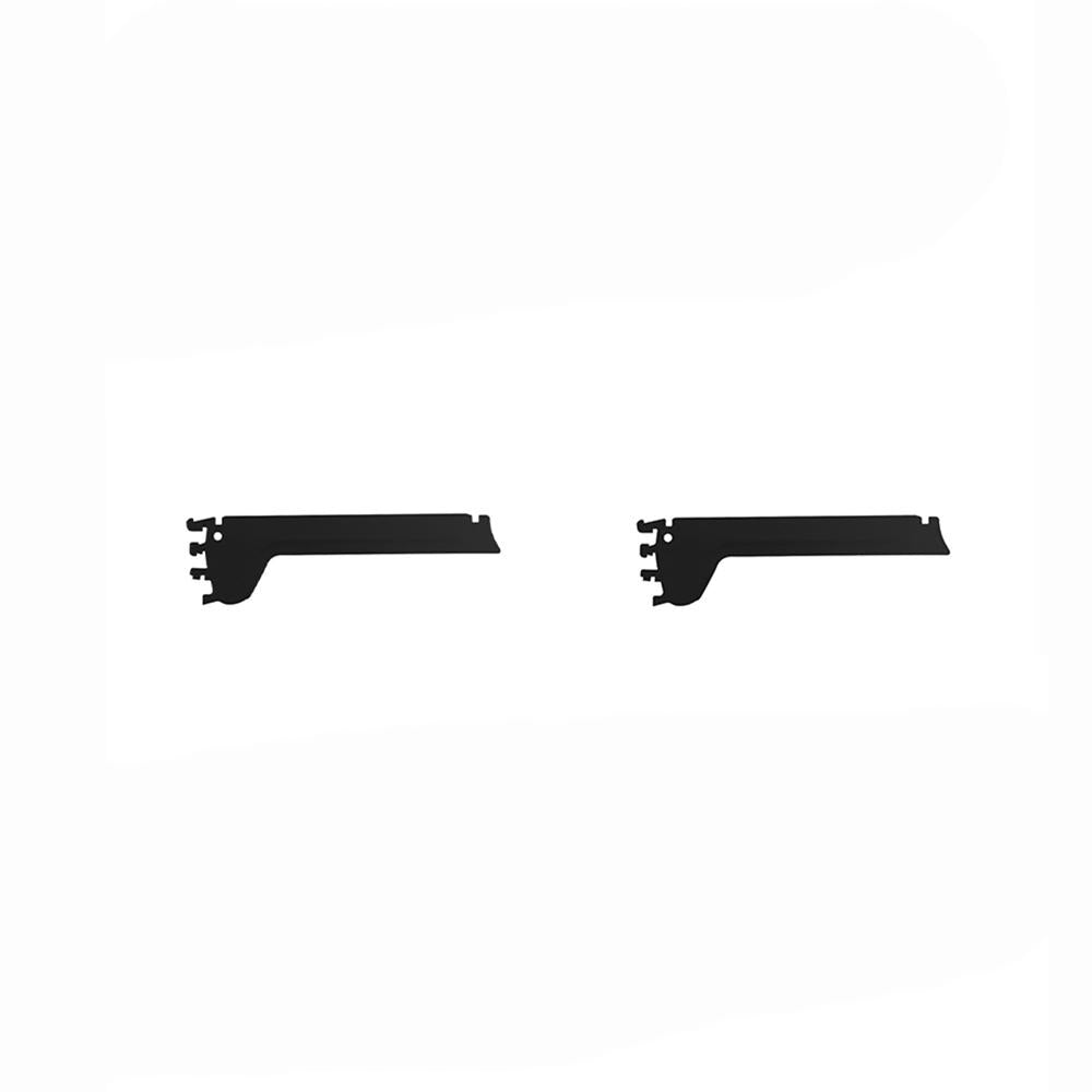 Bandeja Prateleira Ponta 30x73 Gôndolas New Plus Preto Porta Etiqueta Vermelho sa Gôndolas