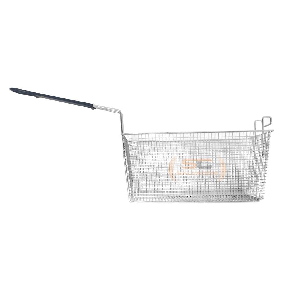 Cesto para Fritadeira Retangular Galvanizado Cromado Grande FAO 2/3C FOG 2/3C - Metalcubas