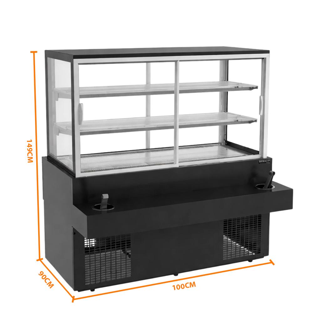 Vitrine Quente Titanium Premium Self Service VTPRSSQ 1000 220V - Refrimate