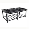 Fogão a Gás Baixa Pressão Industrial Maxi 40x40 8 Bocas 4 duplas M8D4 - Venâncio