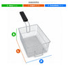Cesto Para Fritadores FRCE 5 e FRCE 10 MTC3214 - Metalcubas
