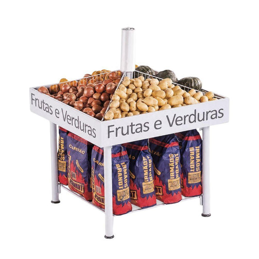 SEMINOVO - Fruteira Central Frutas e Verduras 1m x 1m Fc1/1 - Refrimate