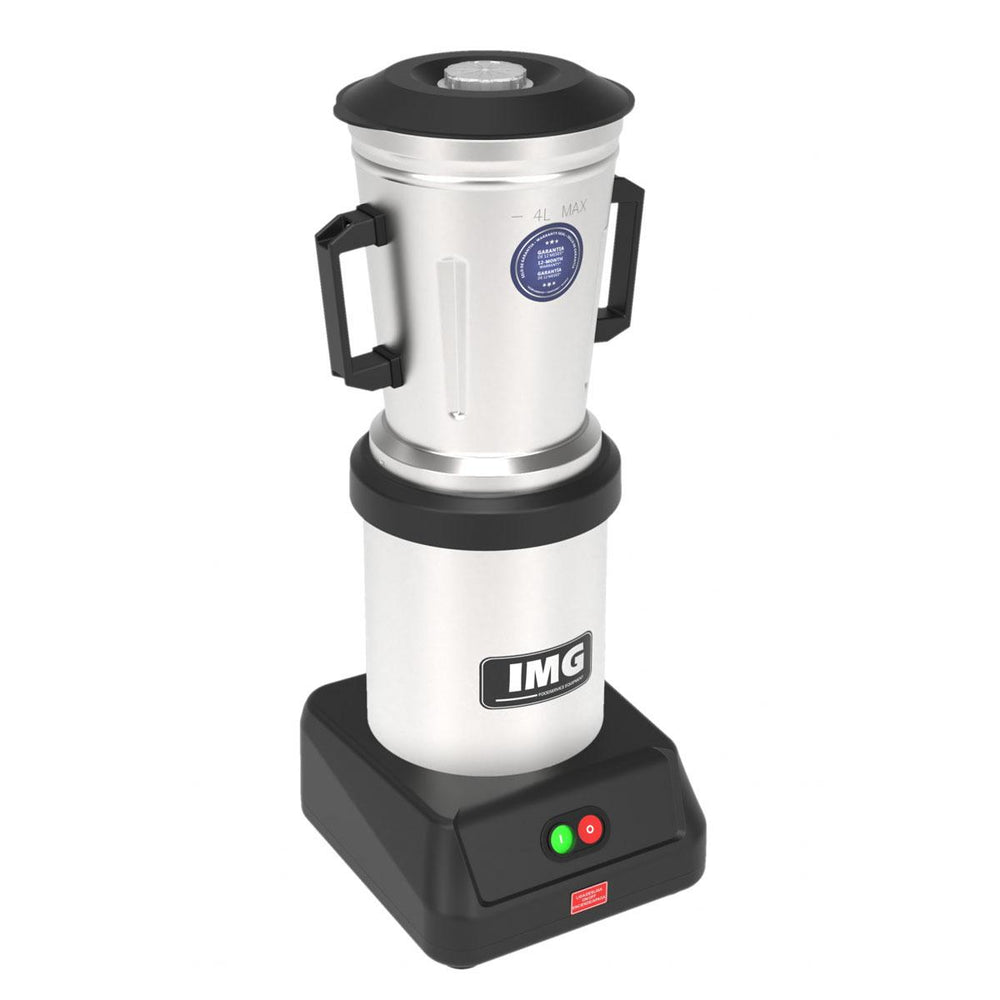 Liquidificador Comercial Baixa Rotação 4l 3500 Rpm 1/2cv Lqi.4 127v - Metvisa