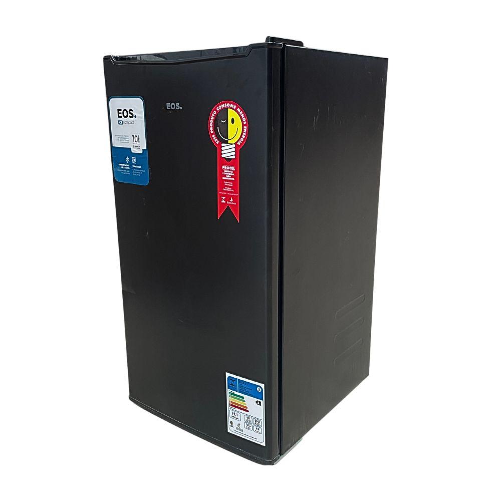 SEMINOVO - Frigobar Mini Refrigerador Doméstico Ice Compact 93l EFB101P 127V Preto - EOS