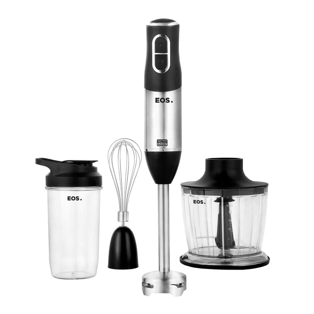 Mixer 3 em 1 Inox Duas Velocidades Batedor Fue Miniprocessador EMX02 127V - EOS B171431