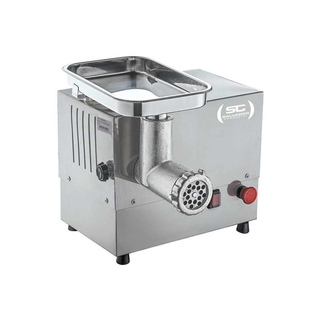 Moedor Picador Carne Elétrico Profissional Inox Boca 10 Bivolt 5041 - Malta