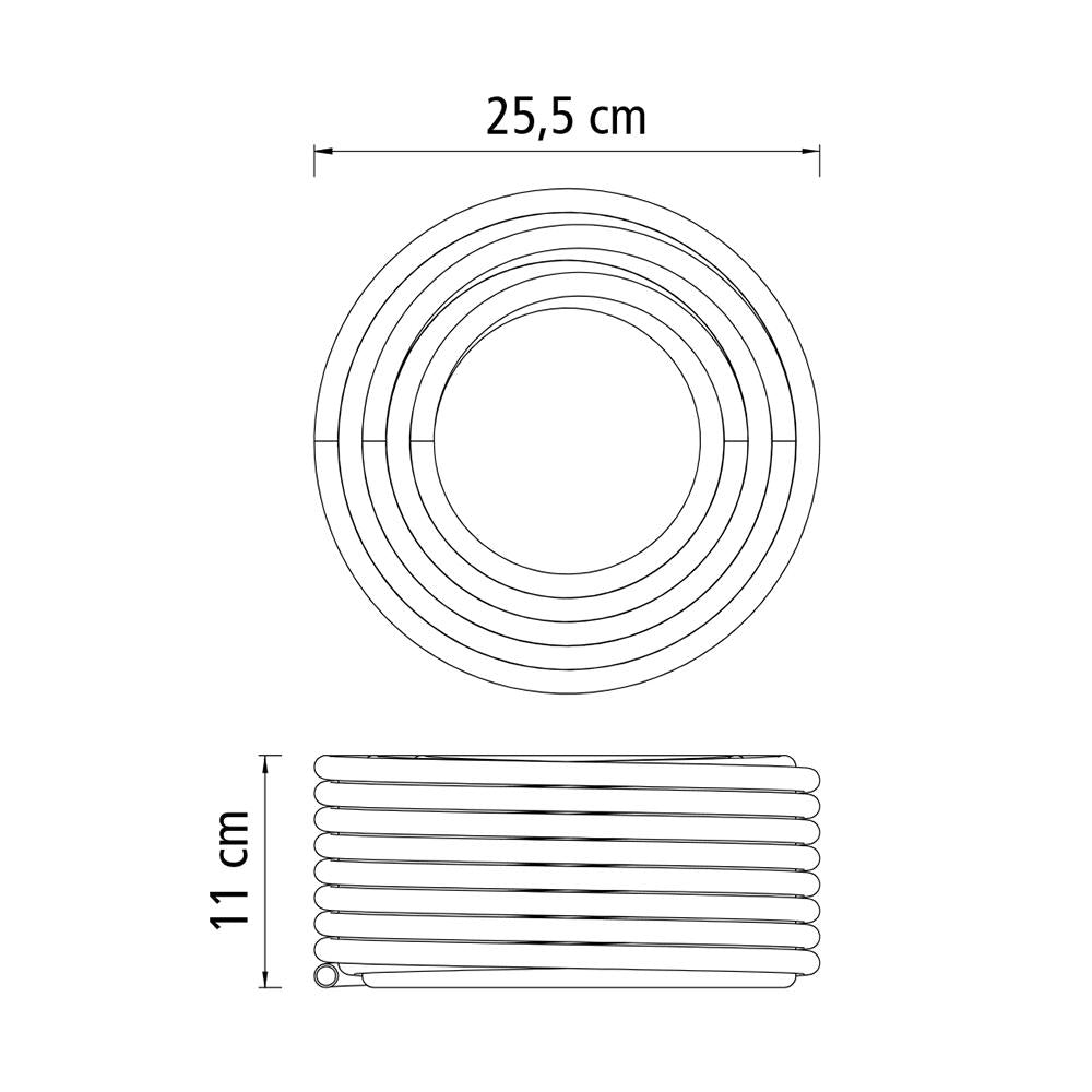 Mangueira Flex Verde Pvc 4 Camadas 15m Engate Rosqueado, Esguicho - Tramontina 79167150