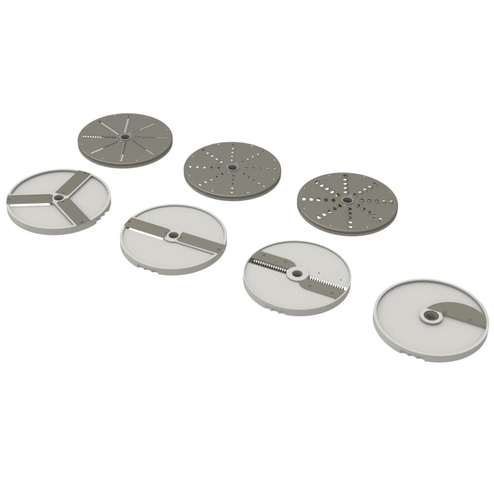 Processador de Alimentos 7 Discos 550W Fatiador, Ralador e Cortador BPA-07 Bivolt - Braesi B18178