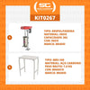 Kit - Despolpadeira 3 Peneiras 20l Des-20 Bivolt + Mesa Mes-100 - Braesi