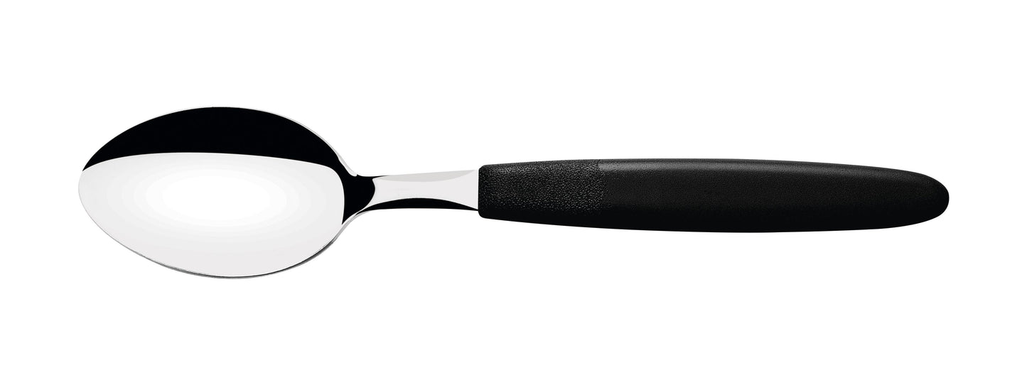 Colher de Mesa Ipanema Com Lâmina Em Aço Inox Cabo Preto Cptop - Tramontina 23363400