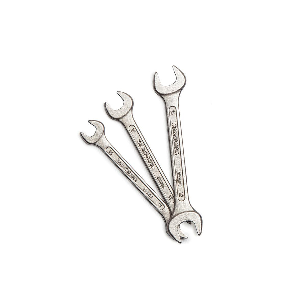 Kit Ferramentas Martelo Trena Alicate Estilete Chaves Fenda e Chaves Fixas 11pcs - Tramontina 43409104