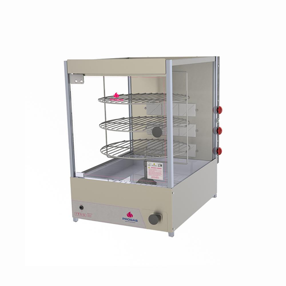 Forno Giratório Multiuso a Gás Profissional 3 Grelhas 30kg Infravermelho PRP-124G Bivolt – Progás