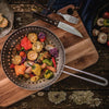 Grelha Wok Furada Churrasco em Alumínio Anodizado Com Cabo 26 cm ø - Tramontina 20847026