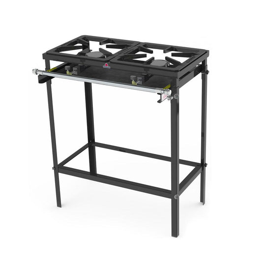 Fogão de Ferro para Cozinha Industrial Alta Pressão 2 Bocas 100mm PREA-200 FF - Progás