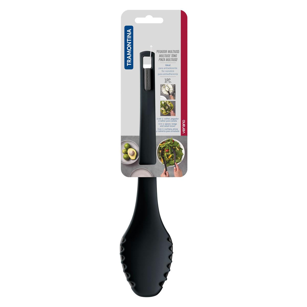 Pegador Para Salada Verano em Nylon Ônix - Tramontina 25578130