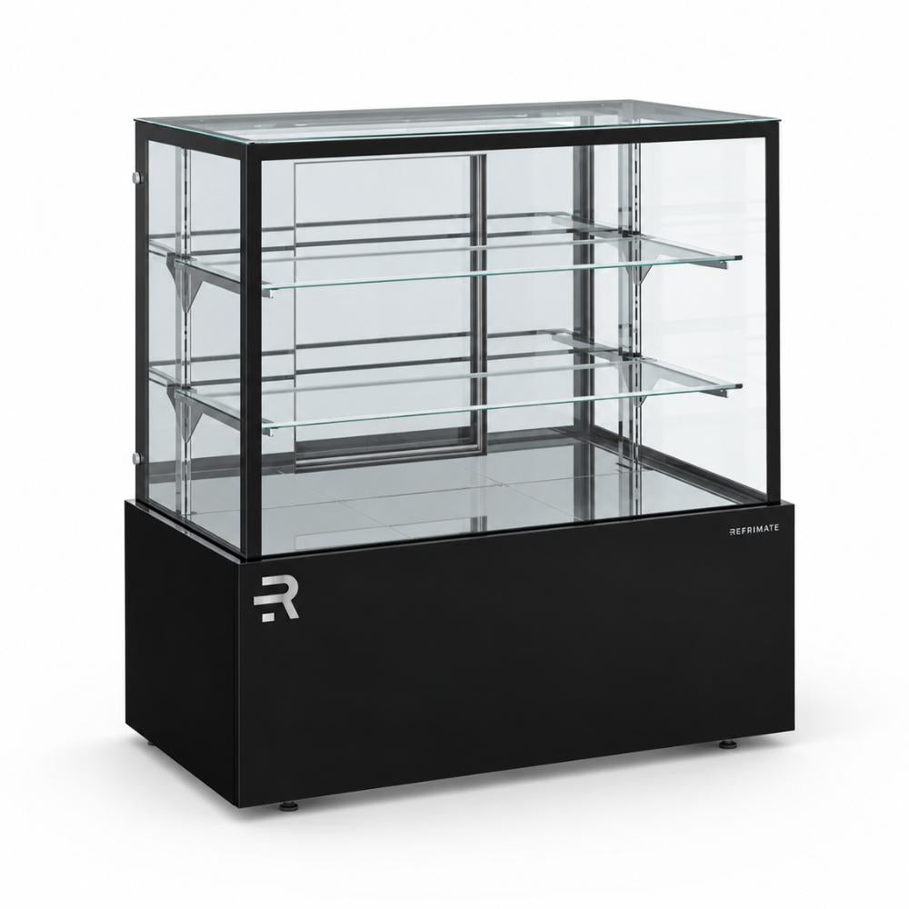 Confeitaria Vanguard Top Quente 60ºc Interno Inox Externo Preto 110cm CVTQ 1100 ip 220v Refrimate