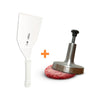 Kit Hambúrguer - Espátula Profissional + Modelador de Hambúrguer 14cm - Tramontina