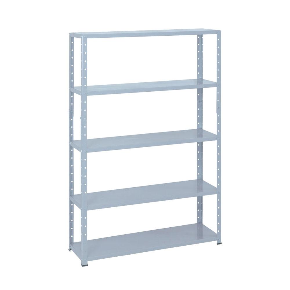 Estante Leve 5 Bandejas 30cm Sem Reforço 198x92x30 Cinza - Sa Gôndolas