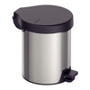 Lixeira Aço Inox Polido New Com Pedal 5 Litros Tampa Plástica - Tramontina 94538705