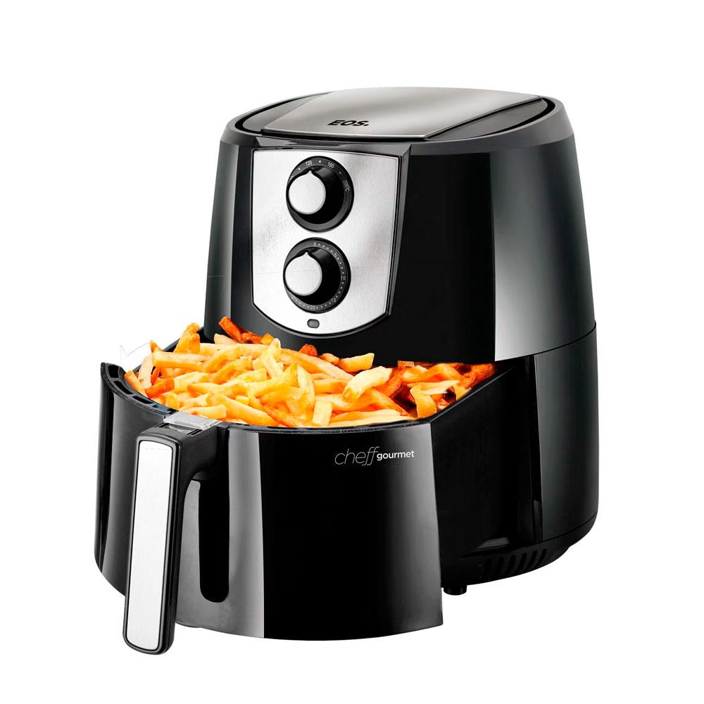 Fritadeira Sem Óleo Airfryer Chef Gourmet 4,2L Preta EAF42P 220V - EOS