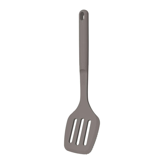 Espátula Vazada Softta em Silicone Cinza - Tramontina 25850160