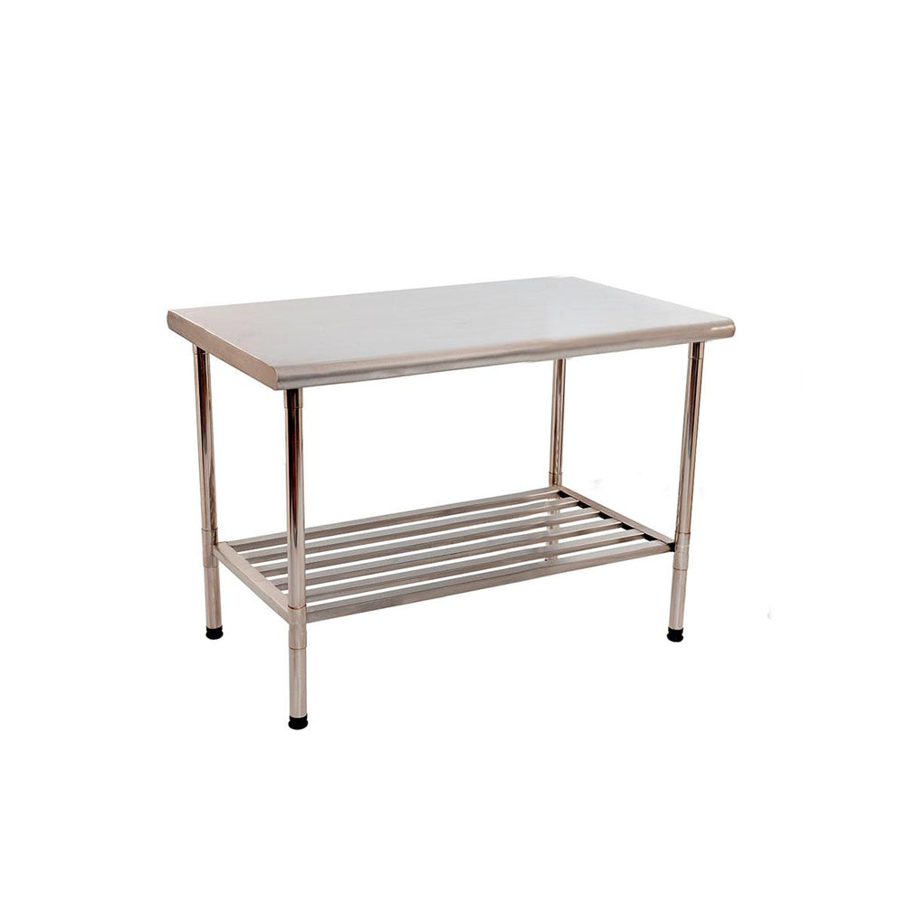 Mesa Bancada De Apoio Inox 430 Desmontável 150x70cm Multiuso – Imeca