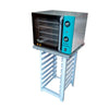 KIT - Forno Turbo Convector Smart Basic. Inox e Turquesa FCSB4E 220v + Bancada Mes-004 - Venâncio