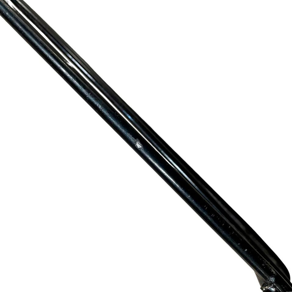 Kit - 4 Aparadores Aramados Em U Para Organização De Gôndola 30x91 Preto - SA Gôndolas