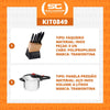 Kit - Faqueiro Plenus 6 Peças + 1 Panela de Pressão Solar 6 Litros - Tramontina