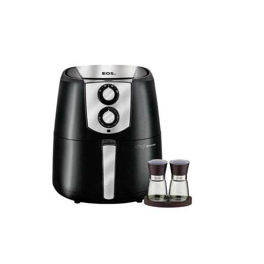 Fritadeira Sem Óleo Air Fryer Toutch EAF42p 127v Eos Com Moedor Sal e Pimenta Churrasco Tramontina