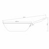 Panela Wok Loreto Em Alumínio Antiaderente Starflon Grafite 28 Cm 3,6 L - Tramontina 20395028