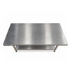 SEMINOVO - BANCADA DE APOIO TOTAL INOX  180 X 70 CM BA 1800/700 I - METALCUBAS