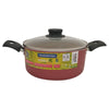 Semi - Caçarola Turim Alumínio Antiaderente Vermelho 20cm 2,8L PTV2 - Tramontina 20261720