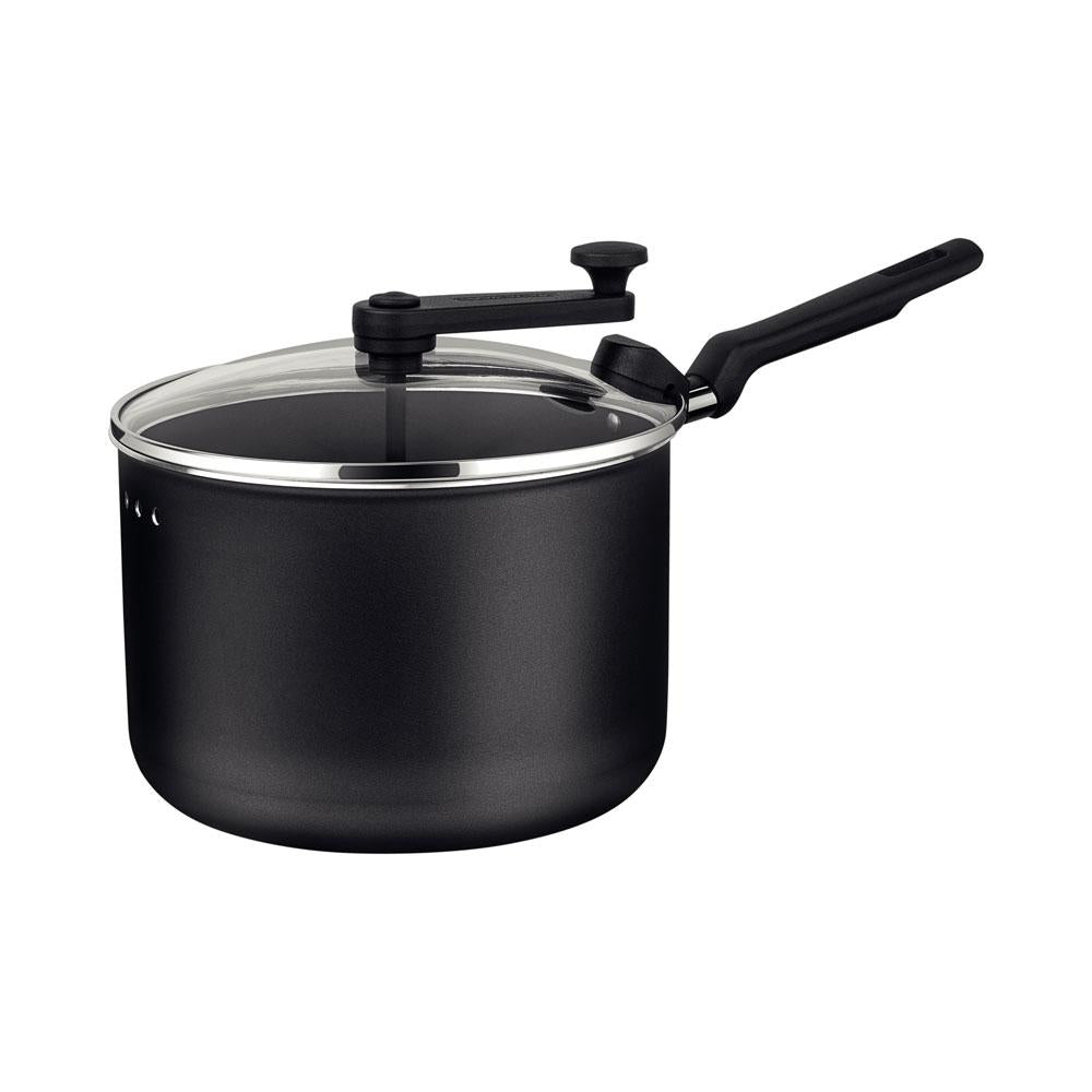 Pipoqueira Loreto Em Alumínio Antiaderente Starflon Grafite 20 Cm 3,5 L - Tramontina 20387020